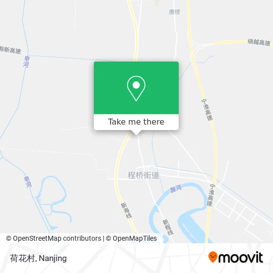 荷花村 map