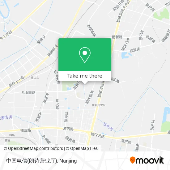 中国电信(朗诗营业厅) map