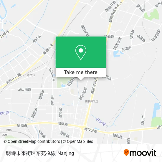 朗诗未来街区东苑-9栋 map