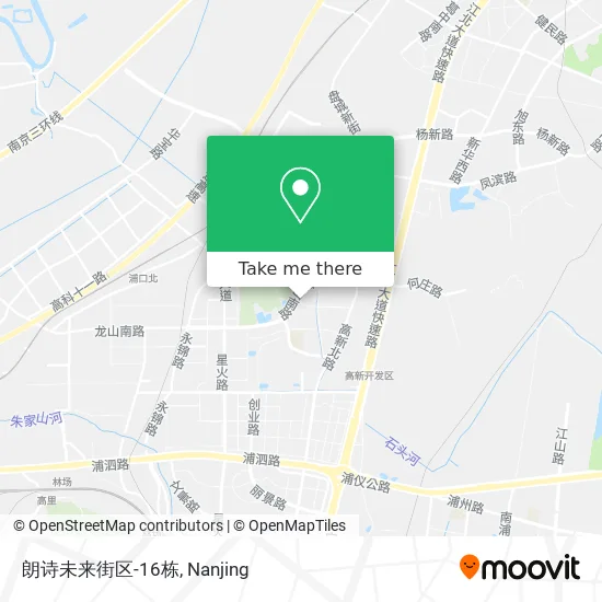 朗诗未来街区-16栋 map
