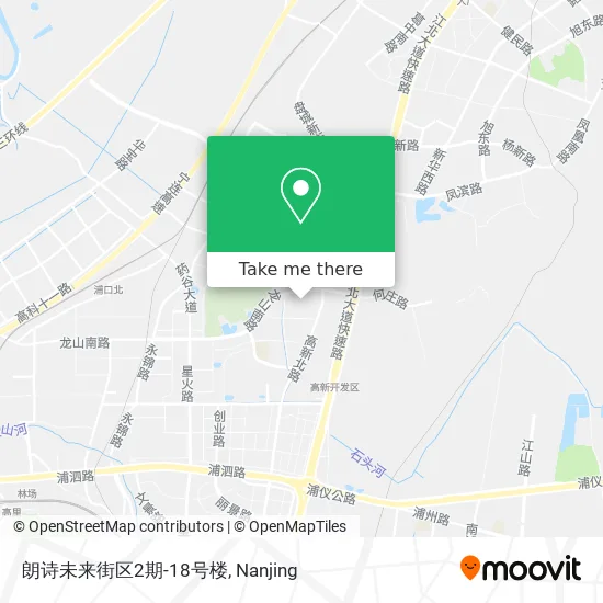 朗诗未来街区2期-18号楼 map