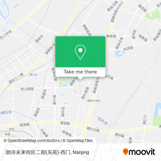 朗诗未来街区二期(东苑)-西门 map