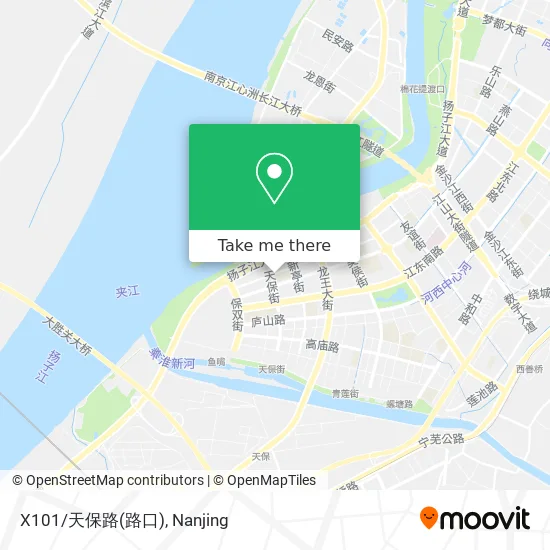 X101/天保路(路口) map