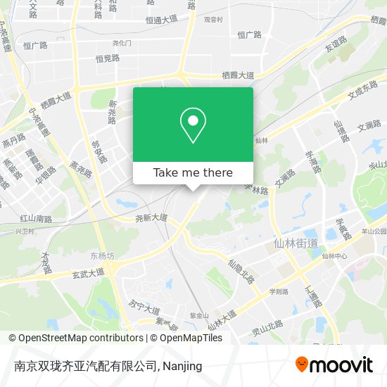 南京双珑齐亚汽配有限公司 map