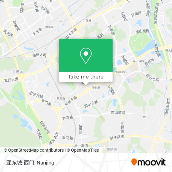 亚东城-西门 map