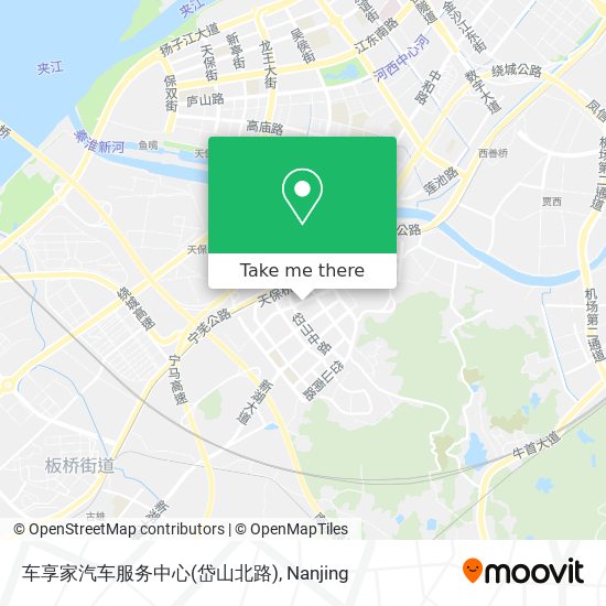 车享家汽车服务中心(岱山北路) map