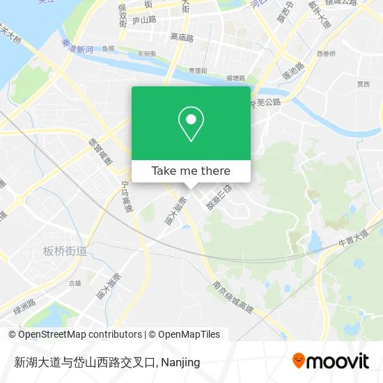 新湖大道与岱山西路交叉口 map
