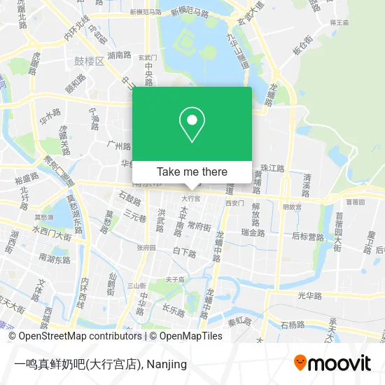 一鸣真鲜奶吧(大行宫店) map