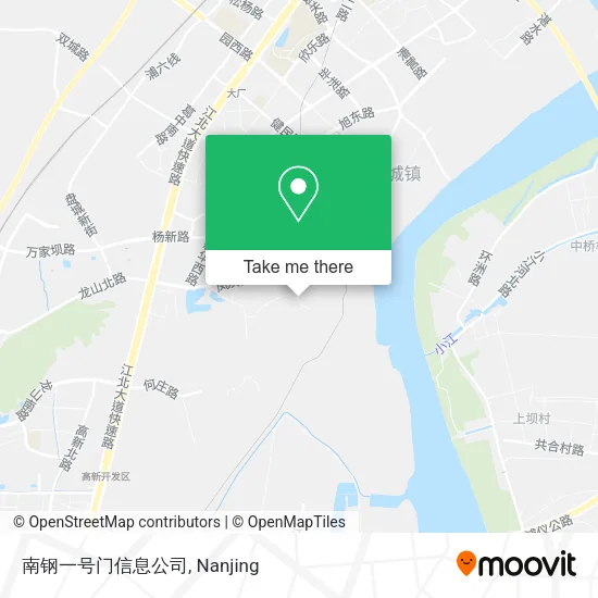 南钢一号门信息公司 map