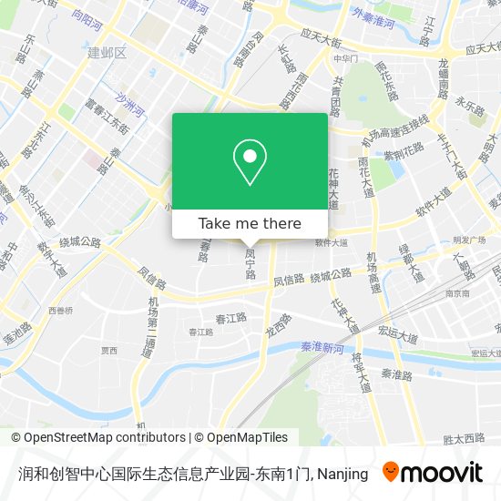 润和创智中心国际生态信息产业园-东南1门 map