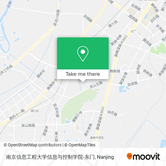 南京信息工程大学信息与控制学院-东门 map