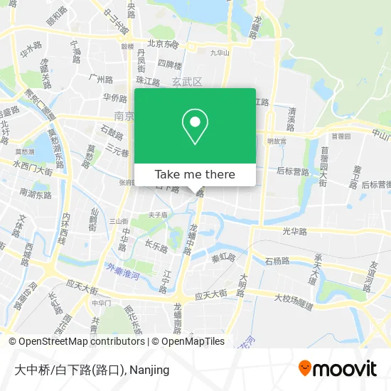 大中桥/白下路(路口) map