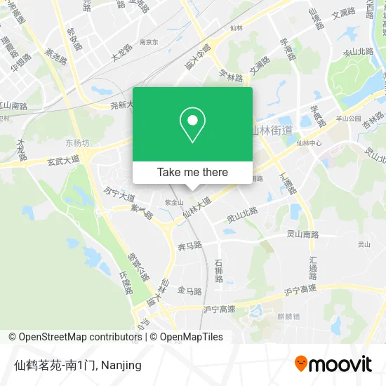 仙鹤茗苑-南1门 map