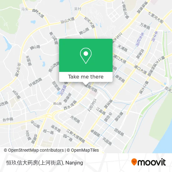 恒玖信大药房(上河街店) map