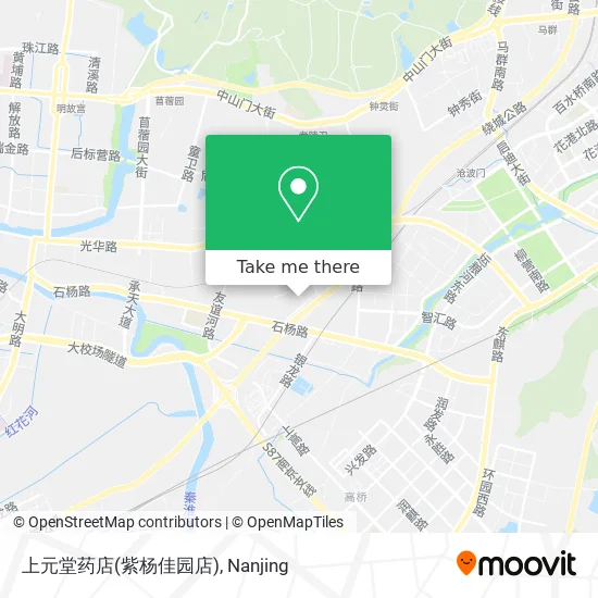上元堂药店(紫杨佳园店) map