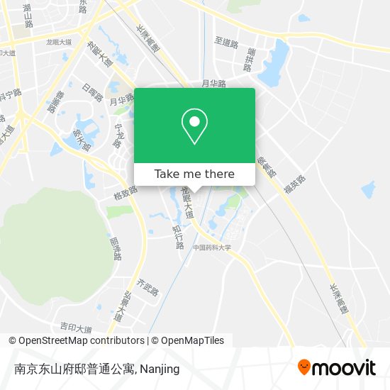 南京东山府邸普通公寓 map