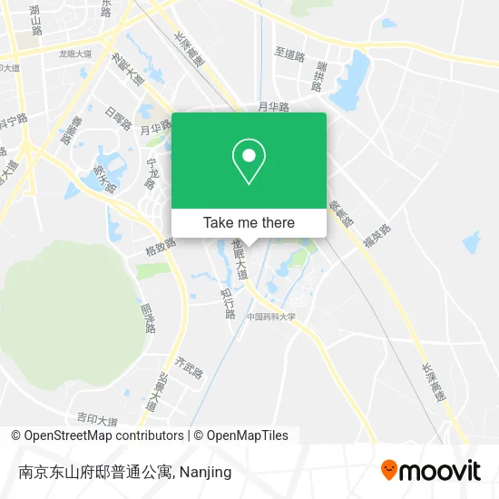 南京东山府邸普通公寓 map