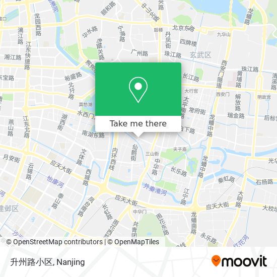 升州路小区 map