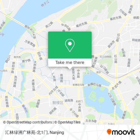 汇林绿洲广林苑-北1门 map