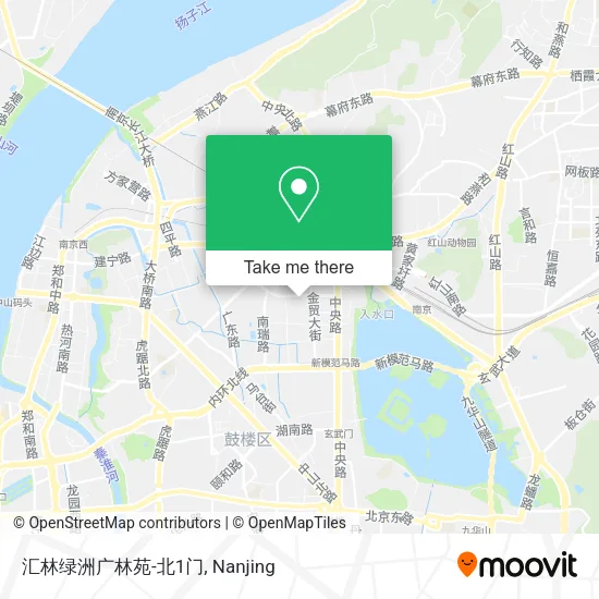 汇林绿洲广林苑-北1门 map