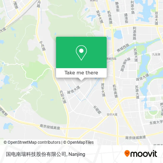 国电南瑞科技股份有限公司 map