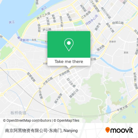 南京阿黑物资有限公司-东南门 map