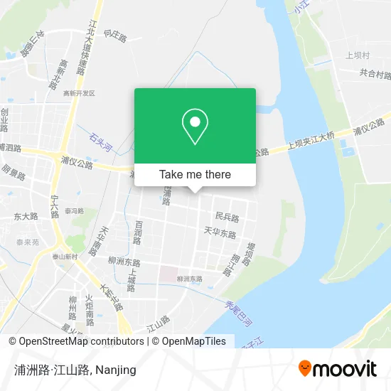 浦洲路·江山路 map