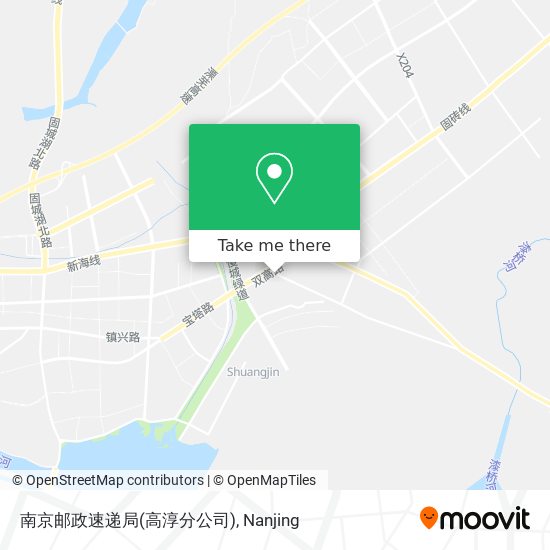 南京邮政速递局(高淳分公司) map