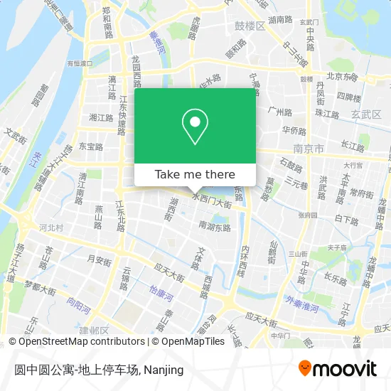 圆中圆公寓-地上停车场 map