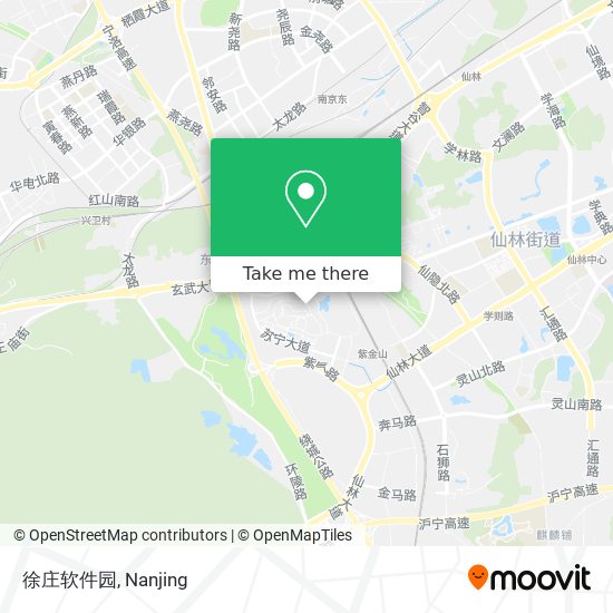 徐庄软件园 map
