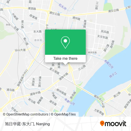 旭日华庭-东大门 map