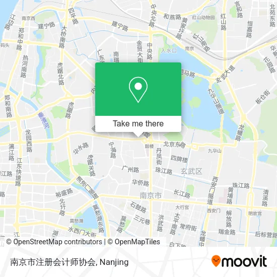 南京市注册会计师协会 map
