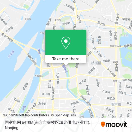 国家电网充电站(南京市鼓楼区城北供电营业厅) map