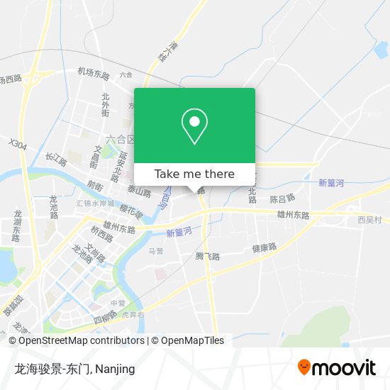 龙海骏景-东门 map