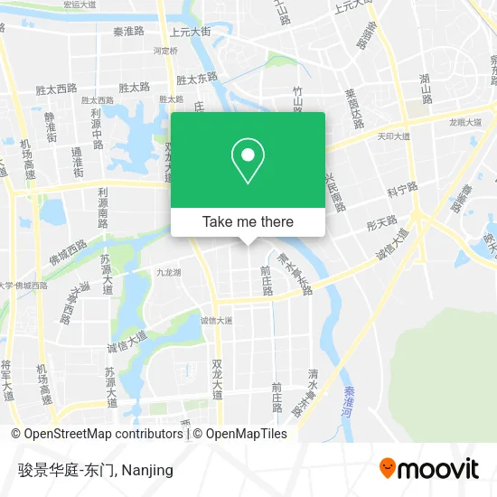 骏景华庭-东门 map
