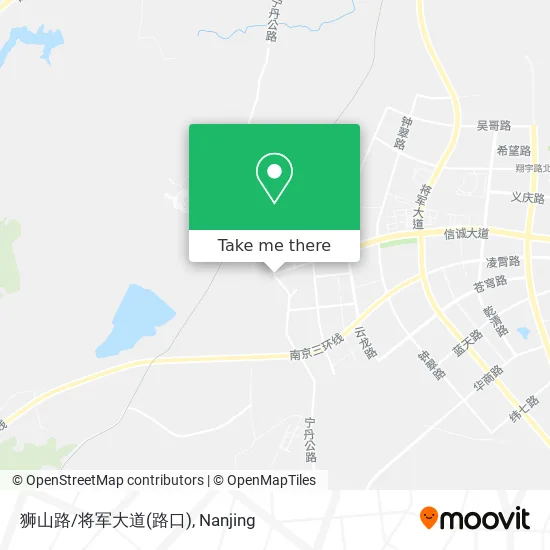 狮山路/将军大道(路口) map