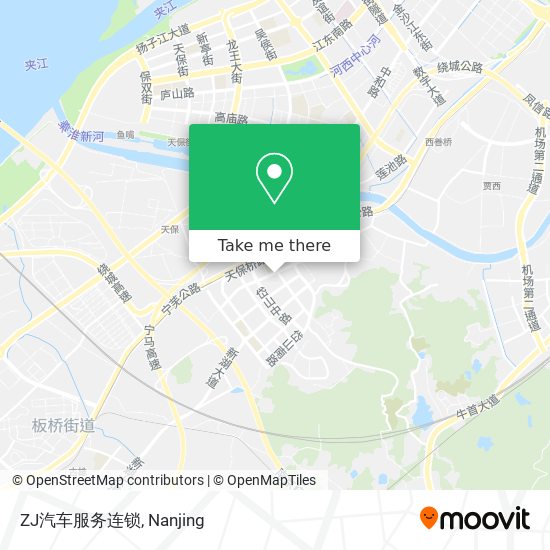 ZJ汽车服务连锁 map