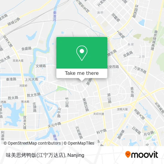 味美思烤鸭饭(江宁万达店) map