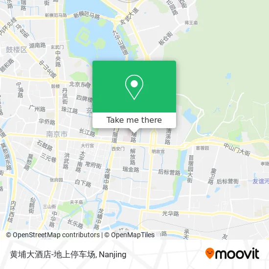 黄埔大酒店-地上停车场 map