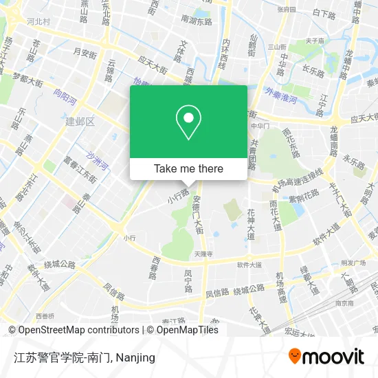 江苏警官学院-南门 map