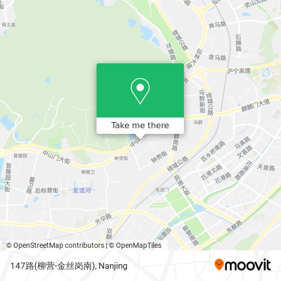 147路(柳营-金丝岗南) map