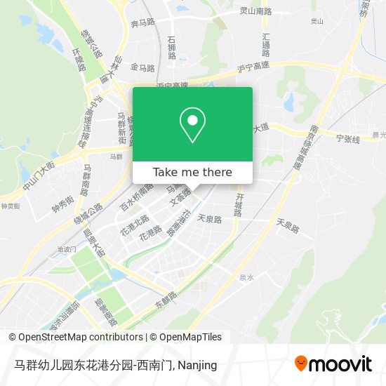 马群幼儿园东花港分园-西南门 map
