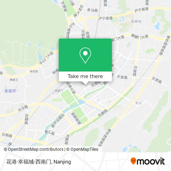 花港·幸福城-西南门 map