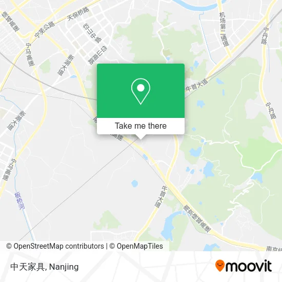 中天家具 map