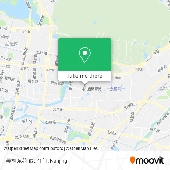 美林东苑-西北1门 map