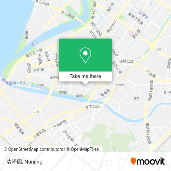 清泽园 map