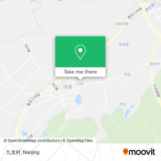 九龙村 map
