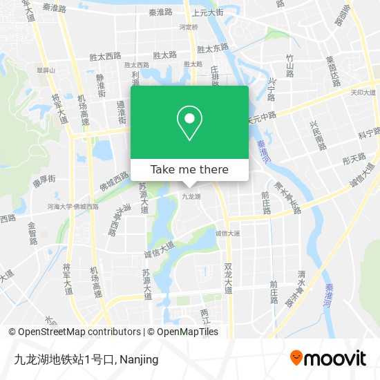 九龙湖地铁站1号口 map