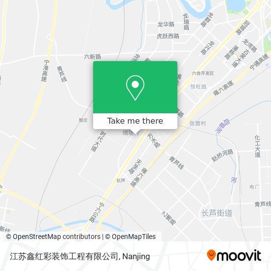 江苏鑫红彩装饰工程有限公司 map