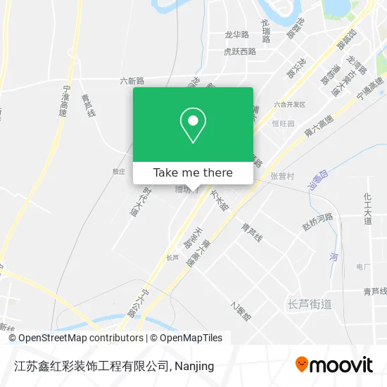 江苏鑫红彩装饰工程有限公司 map